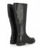 Fred de la Bretoniere  Boot Grain Leather With Elastic Fabric Backpart Black (1000)